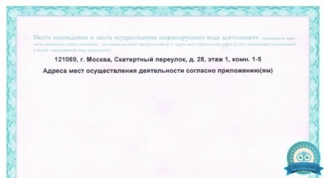 Клиника Щербатовой на Скатертном