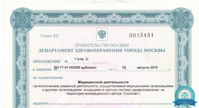 Институт пластической хирургии на Цветном бульваре